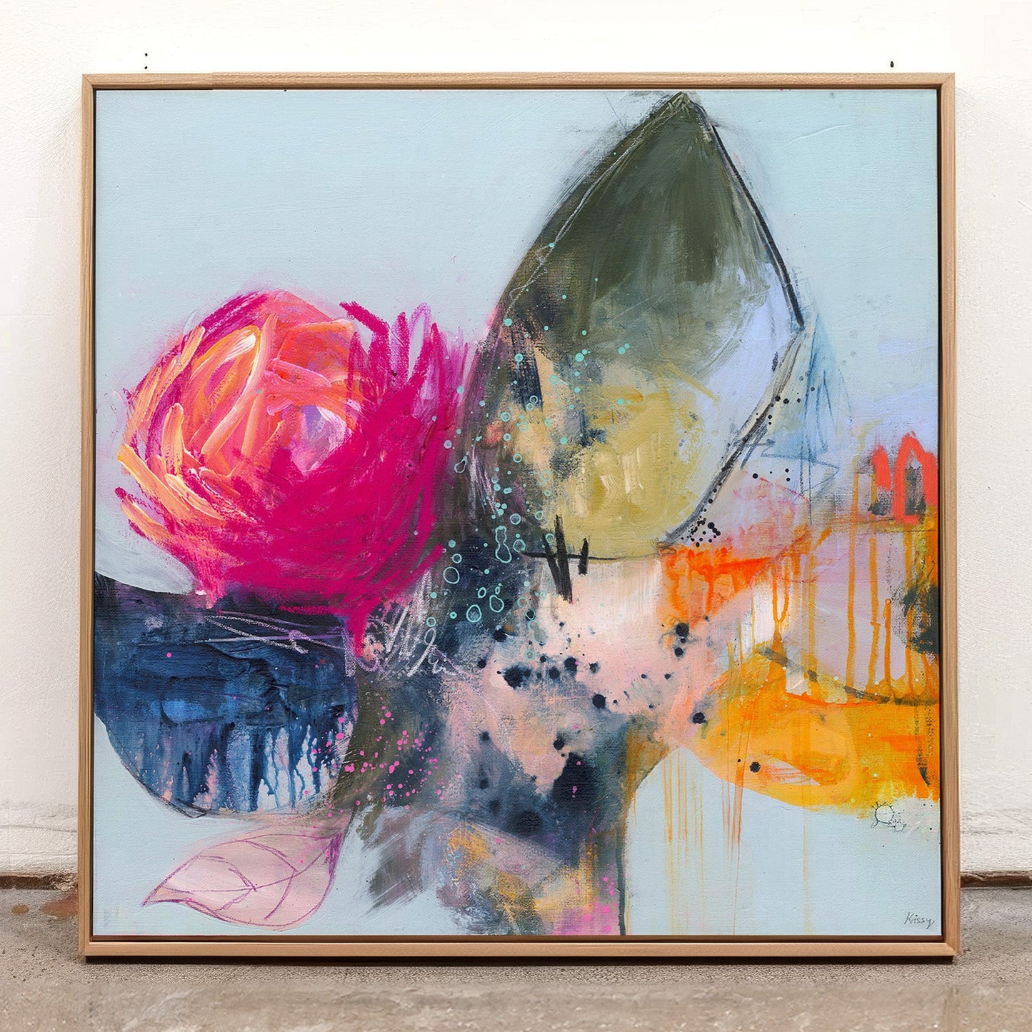 So Called Summer II - Original 50x50cm