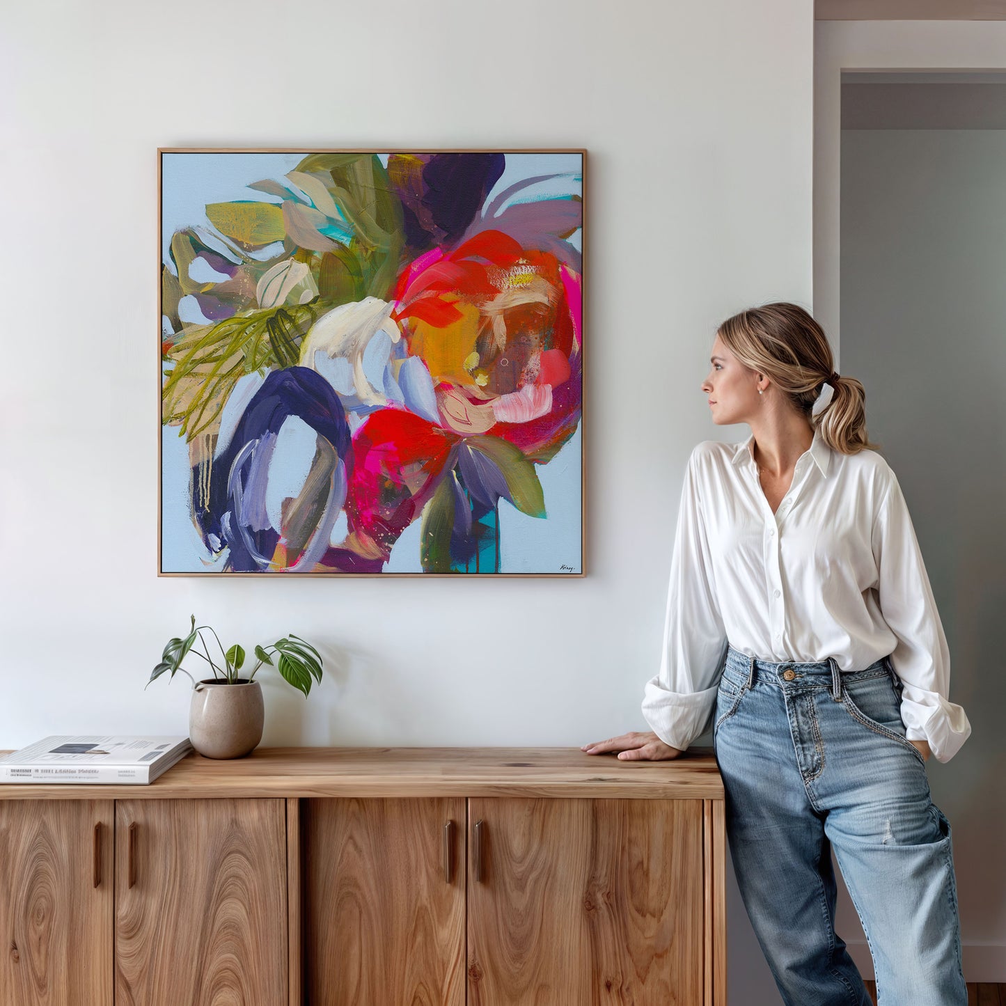 Alright Petal - Canvas Print