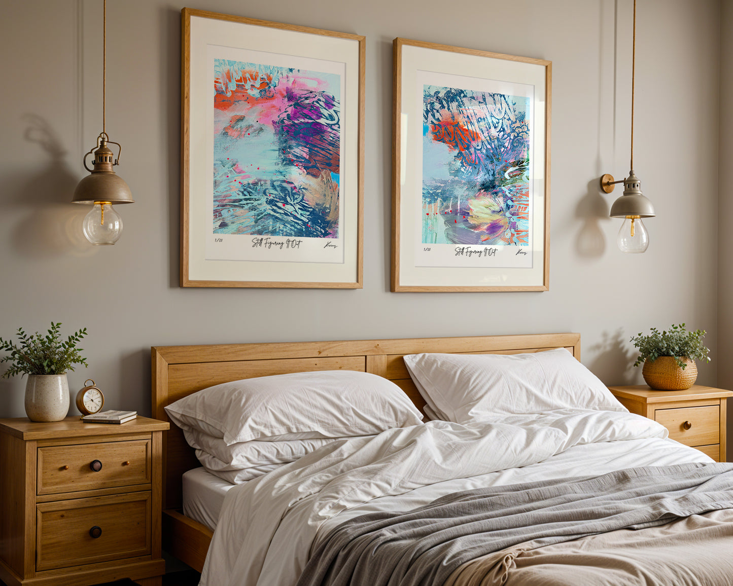 Still Figuring It Out - Paper print duo