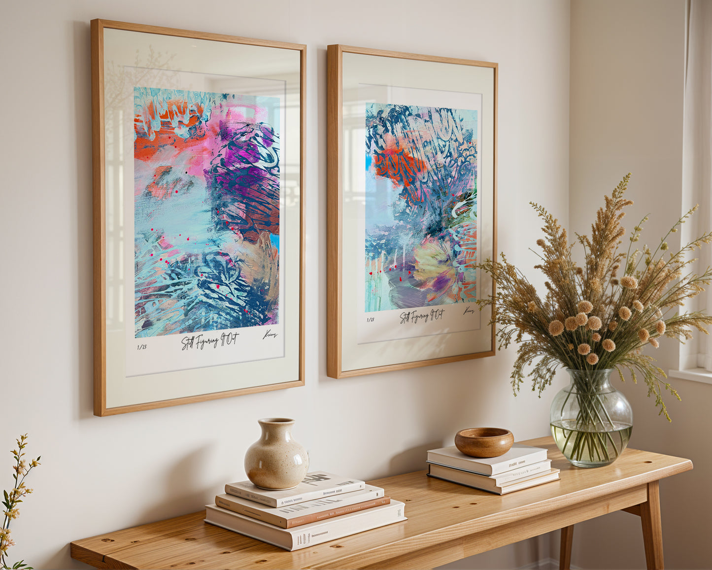 Still Figuring It Out - Paper print duo