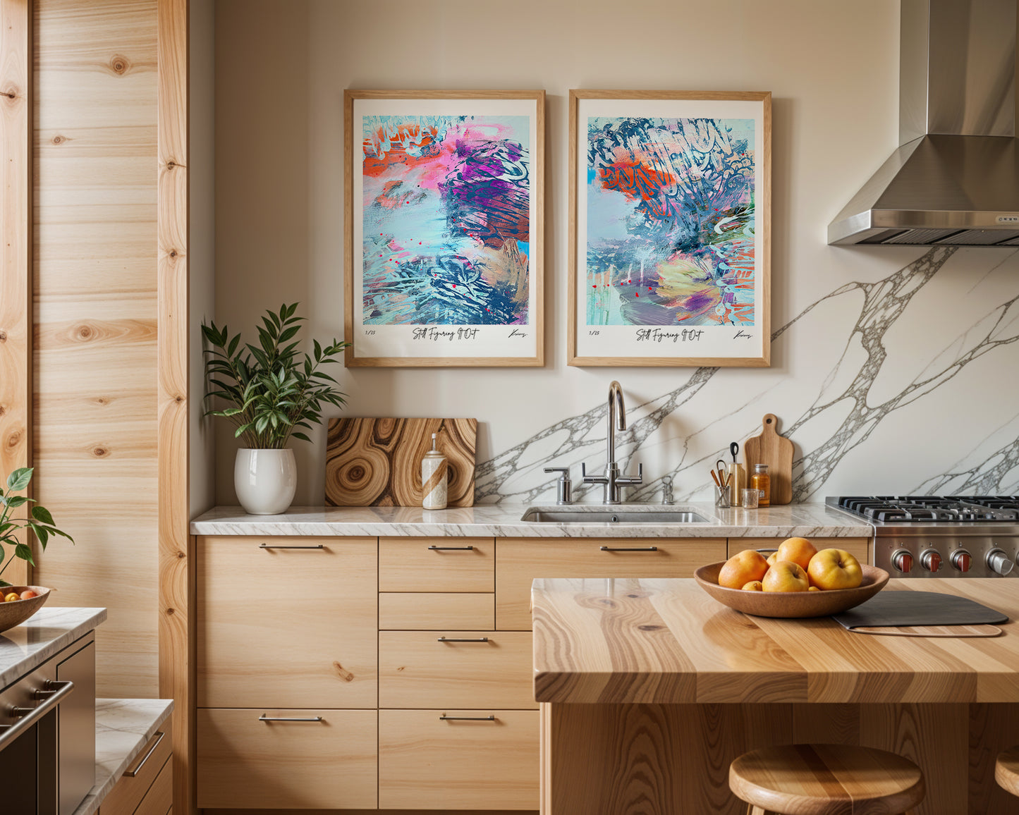 Still Figuring It Out - Paper print duo