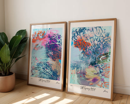 Still Figuring It Out - Paper print duo