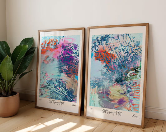 Still Figuring It Out - Paper print duo