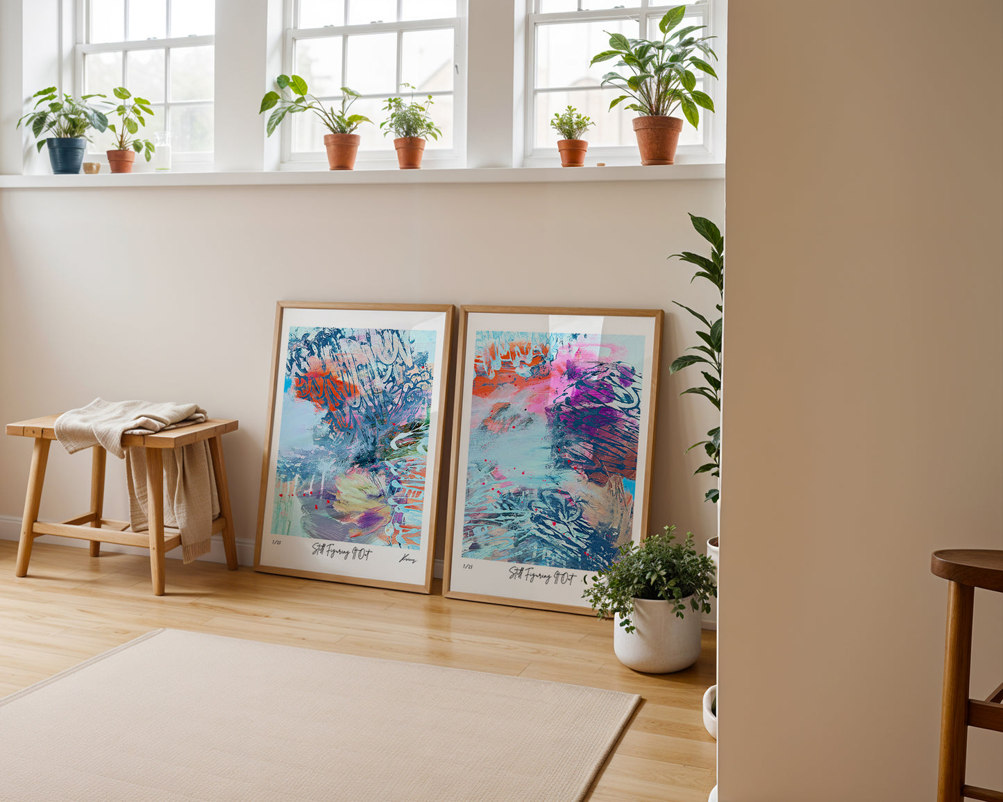 Still Figuring It Out - Paper print duo