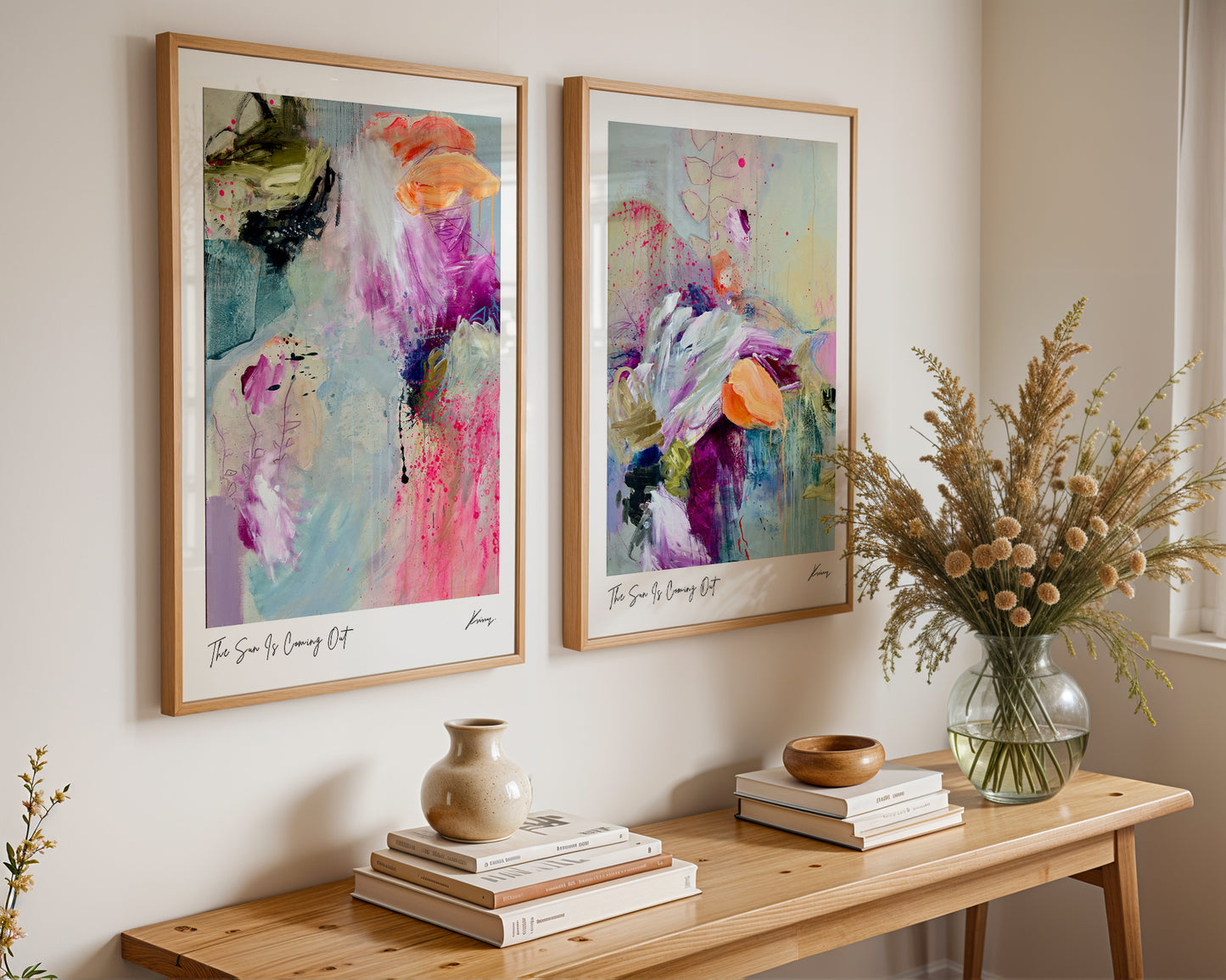 The Sun's Coming Out - Paper print duo