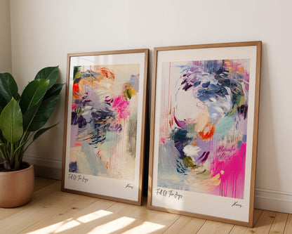 Full Of The Joys - Limited edition print duo