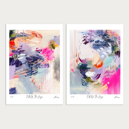 Full Of The Joys - Limited edition print duo
