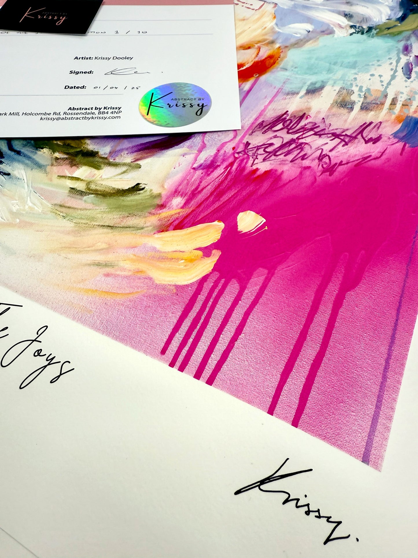 Full Of The Joys - Limited edition print duo