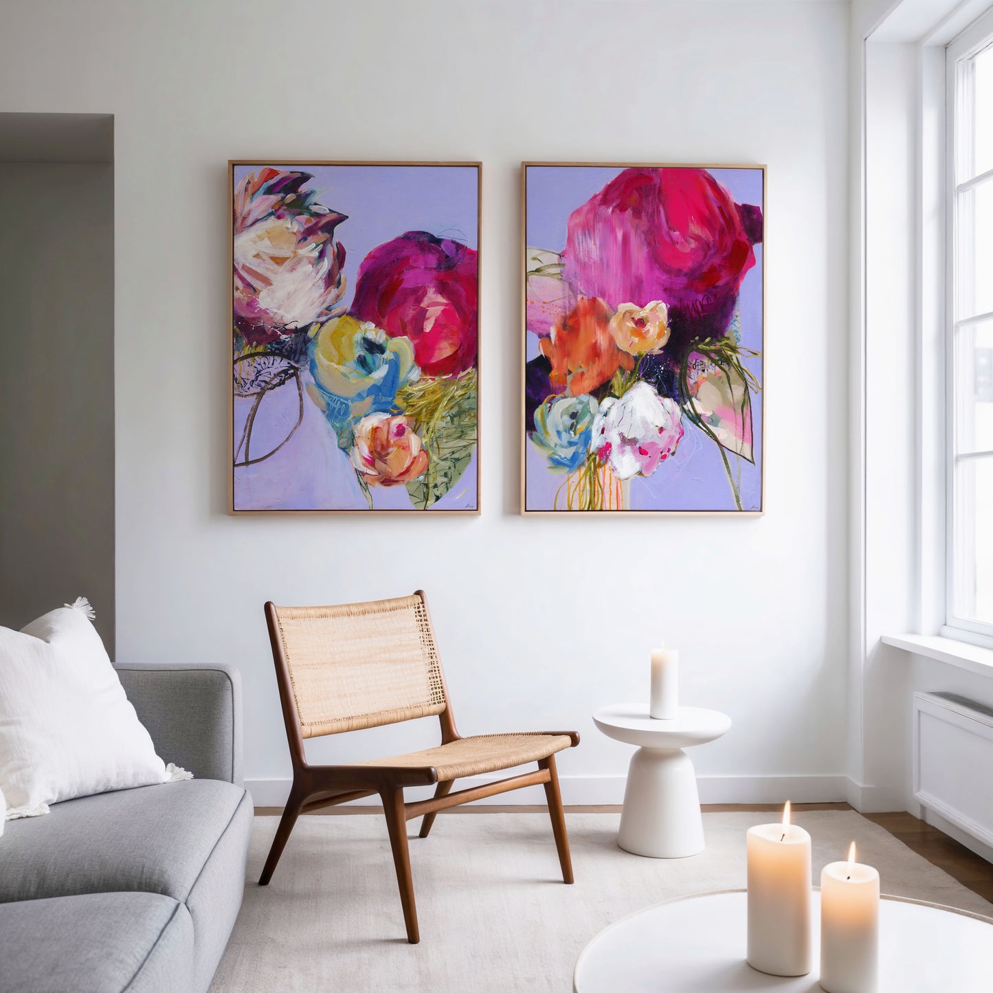 Flower Power II - Canvas Print