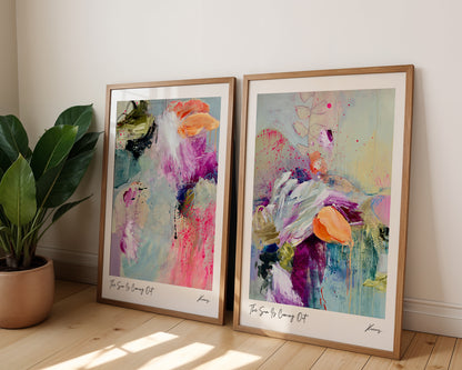 The Sun's Coming Out - Paper print duo