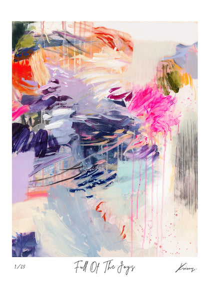 Full Of The Joys - Limited edition print duo