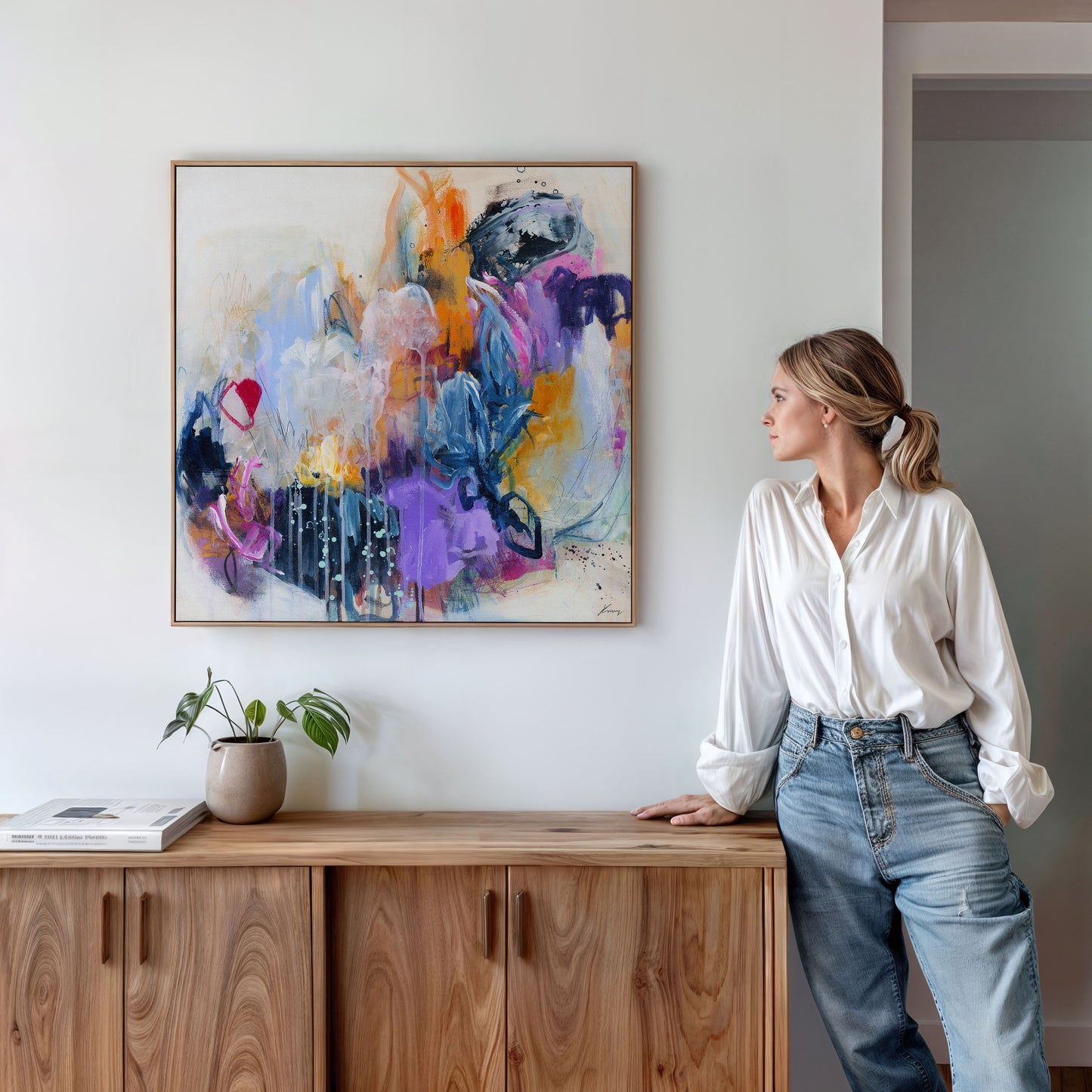 Glastonbury Skies II - Canvas Print