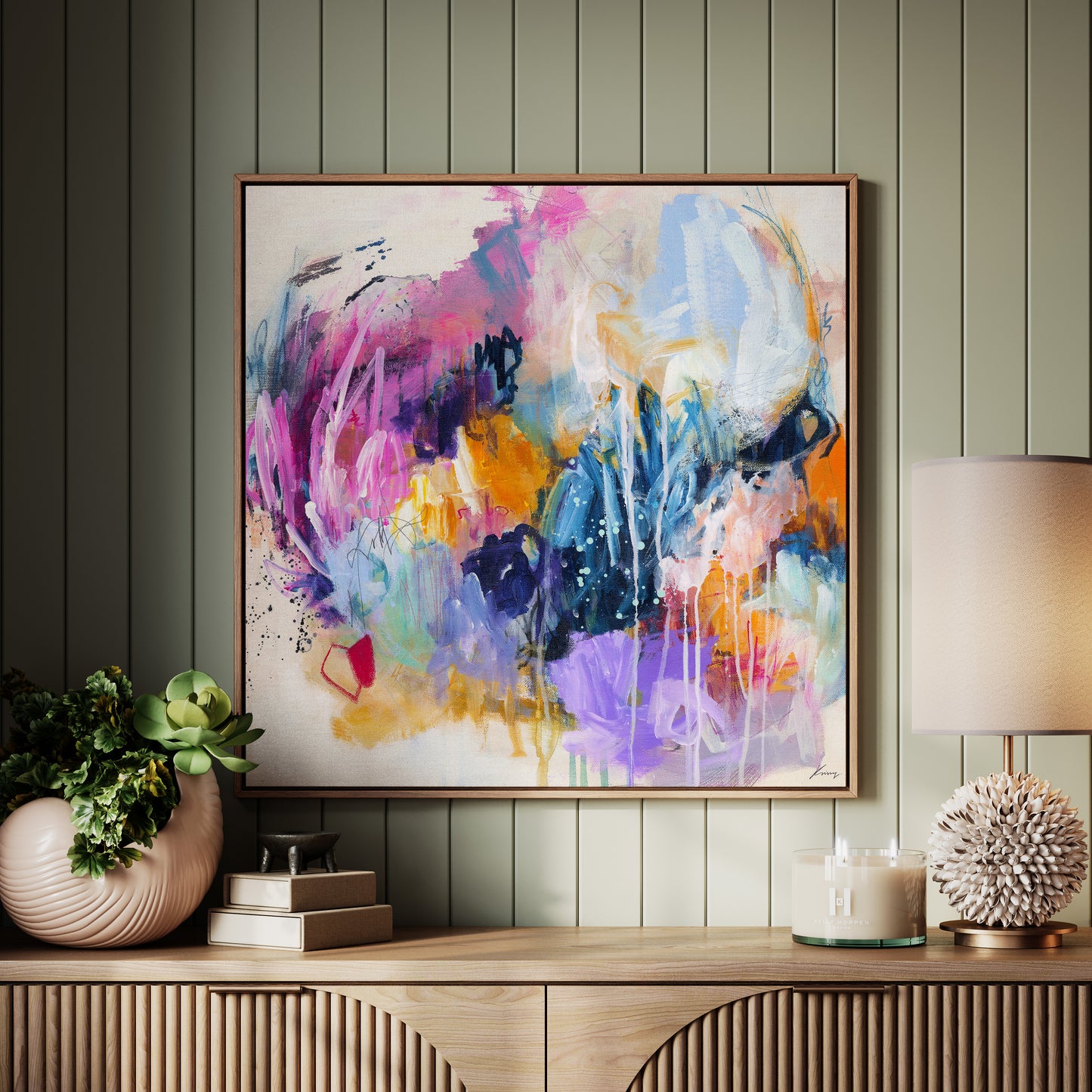 Glastonbury Skies I - Canvas Print