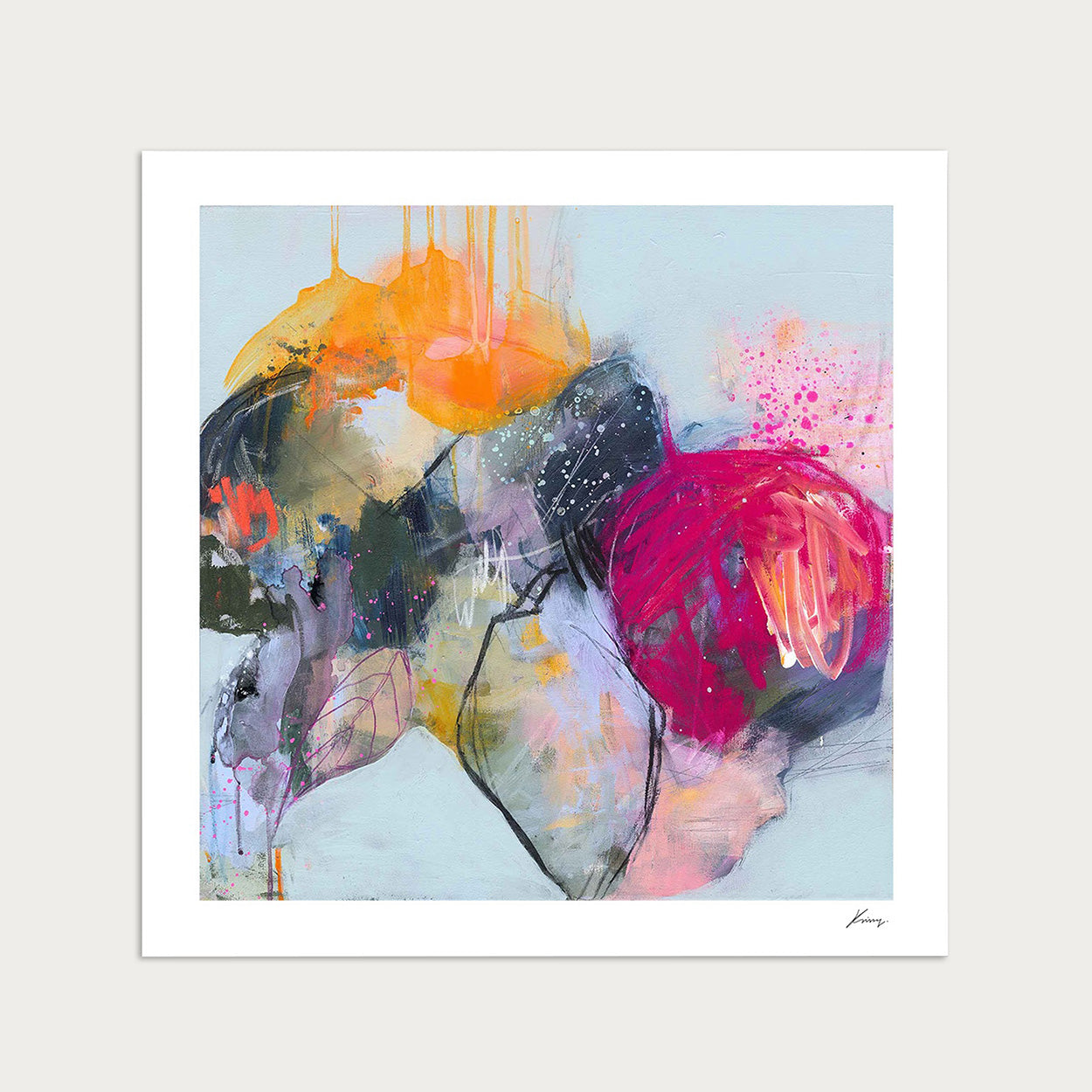 So Called Summer III - Paper print