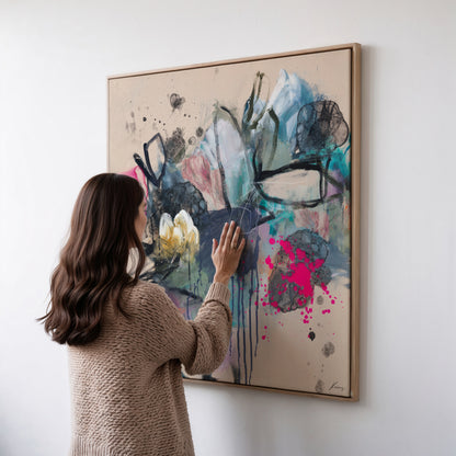 She's Electric I - Limited Edition Canvas Print