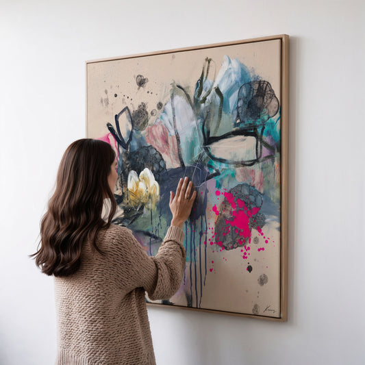 She's Electric I - Limited Edition Canvas Print