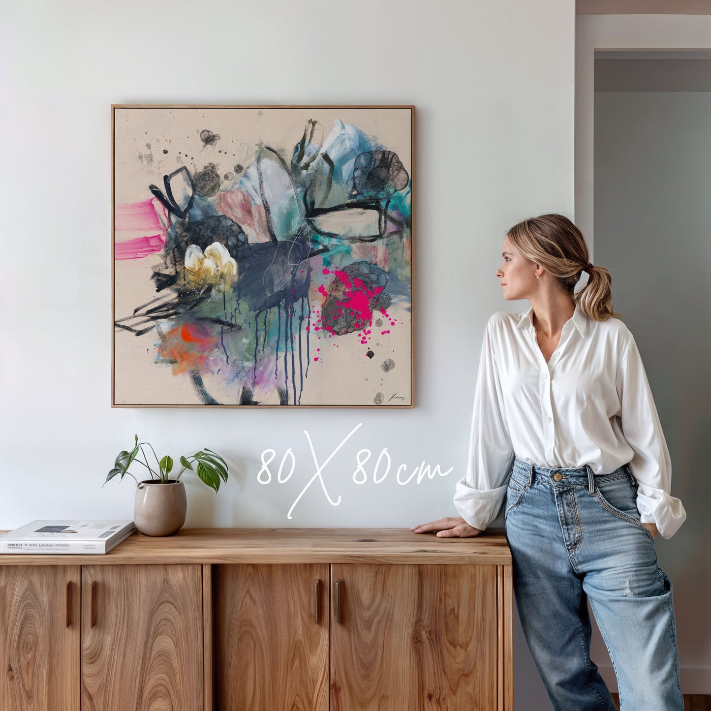 She's Electric I - Limited Edition Canvas Print