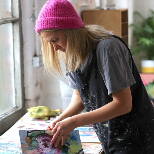 Abstract Art Workshop: The Creative Escape, set in an Inspiring Mill Studio - SOLD OUT!