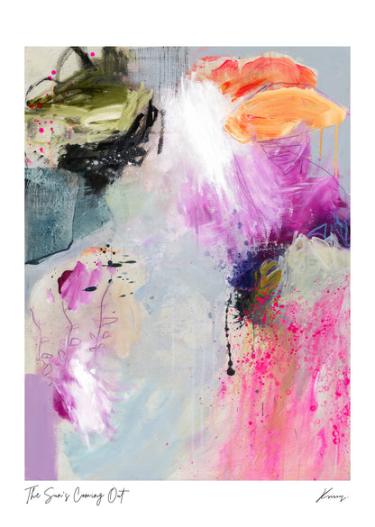 The Sun's Coming Out - Paper print duo