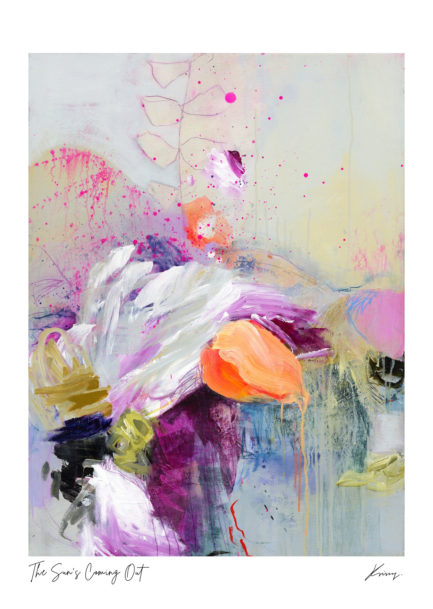 The Sun's Coming Out - Paper print duo