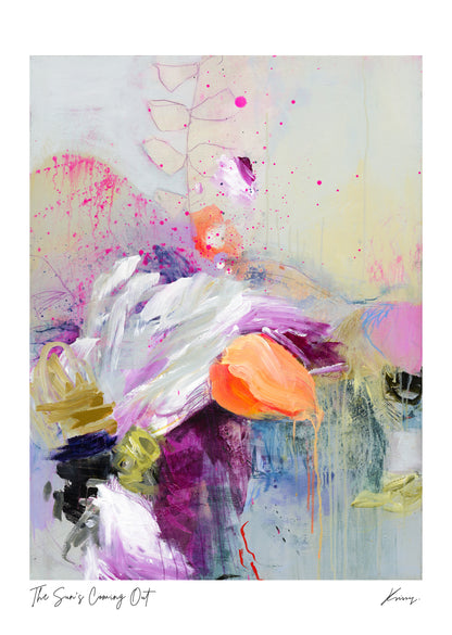 The Sun's Coming Out - Paper print duo