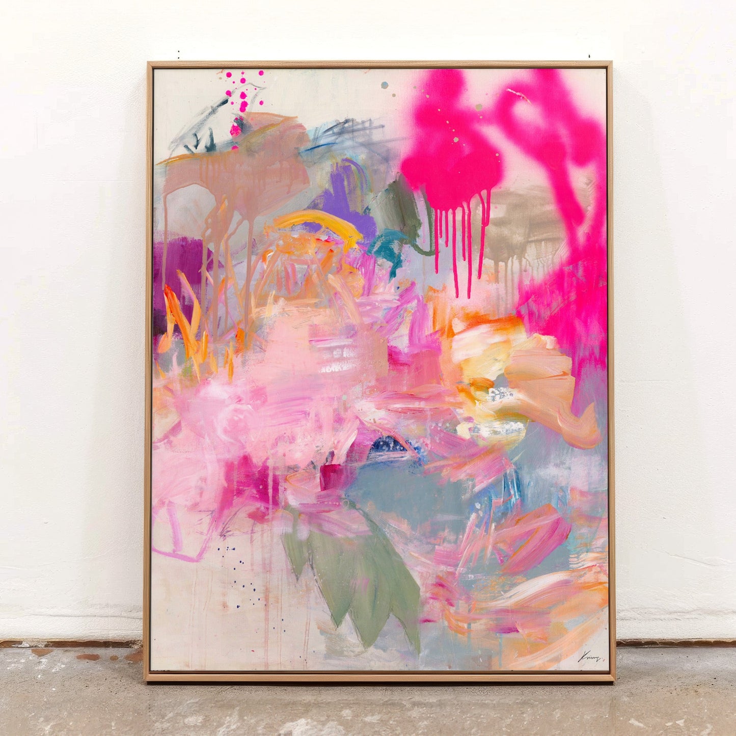 When Flamingos Dance II - Canvas Prints