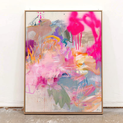 When Flamingos Dance II - Canvas Prints