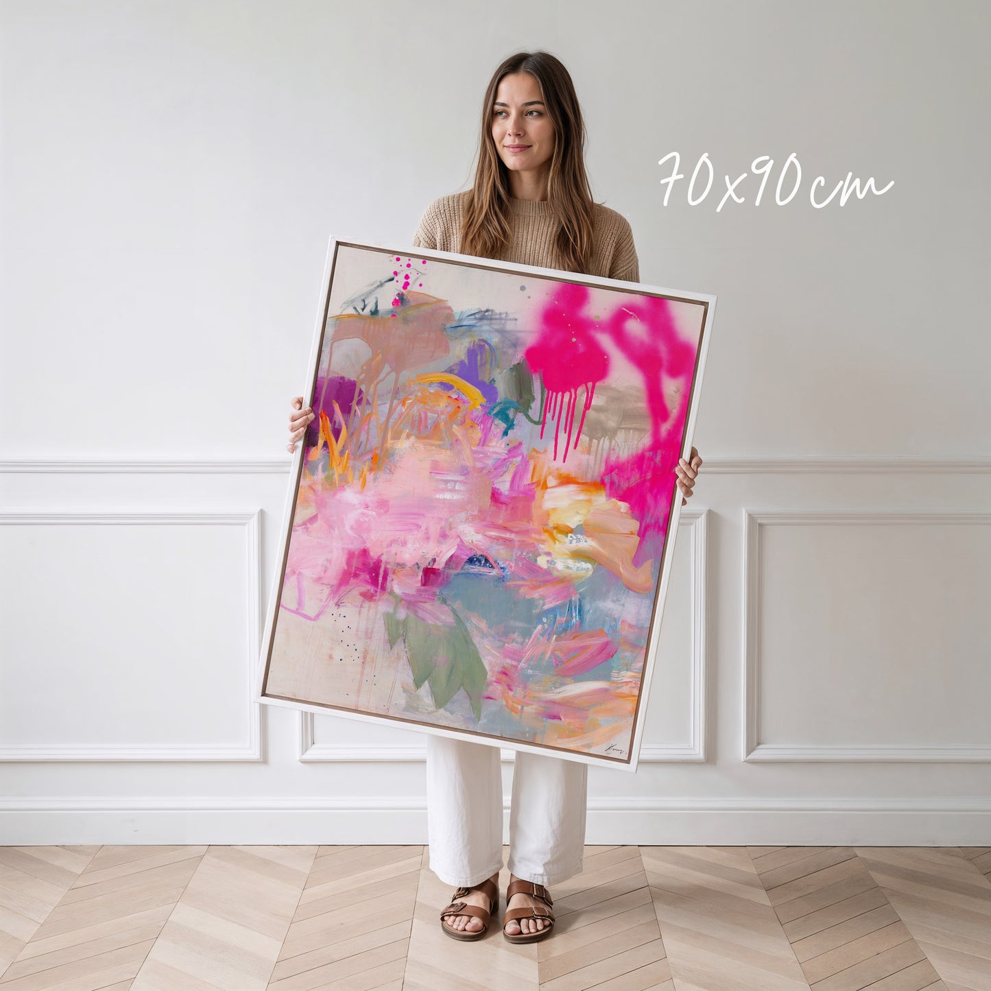 When Flamingos Dance II - Canvas Prints