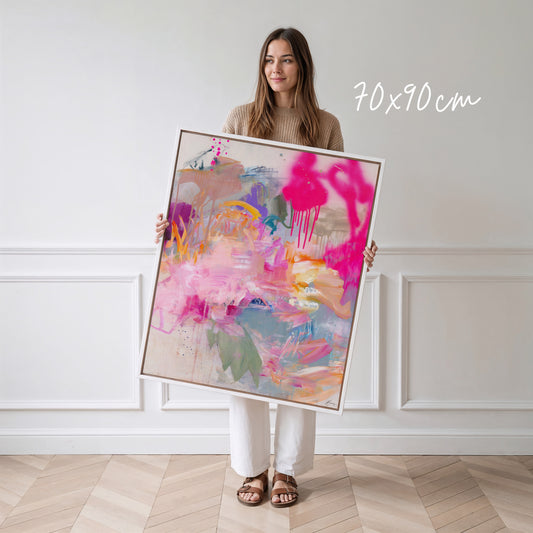 When Flamingos Dance II - Canvas Prints