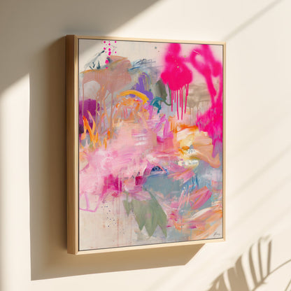 When Flamingos Dance II - Canvas Prints