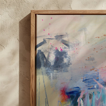 When Flamingos Dance I - Canvas Prints