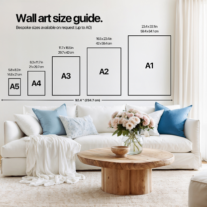 When Flamingos Dance - Paper print duo