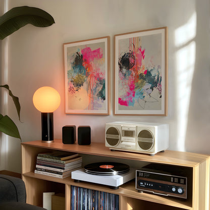 Good Vibrations - Paper print duo